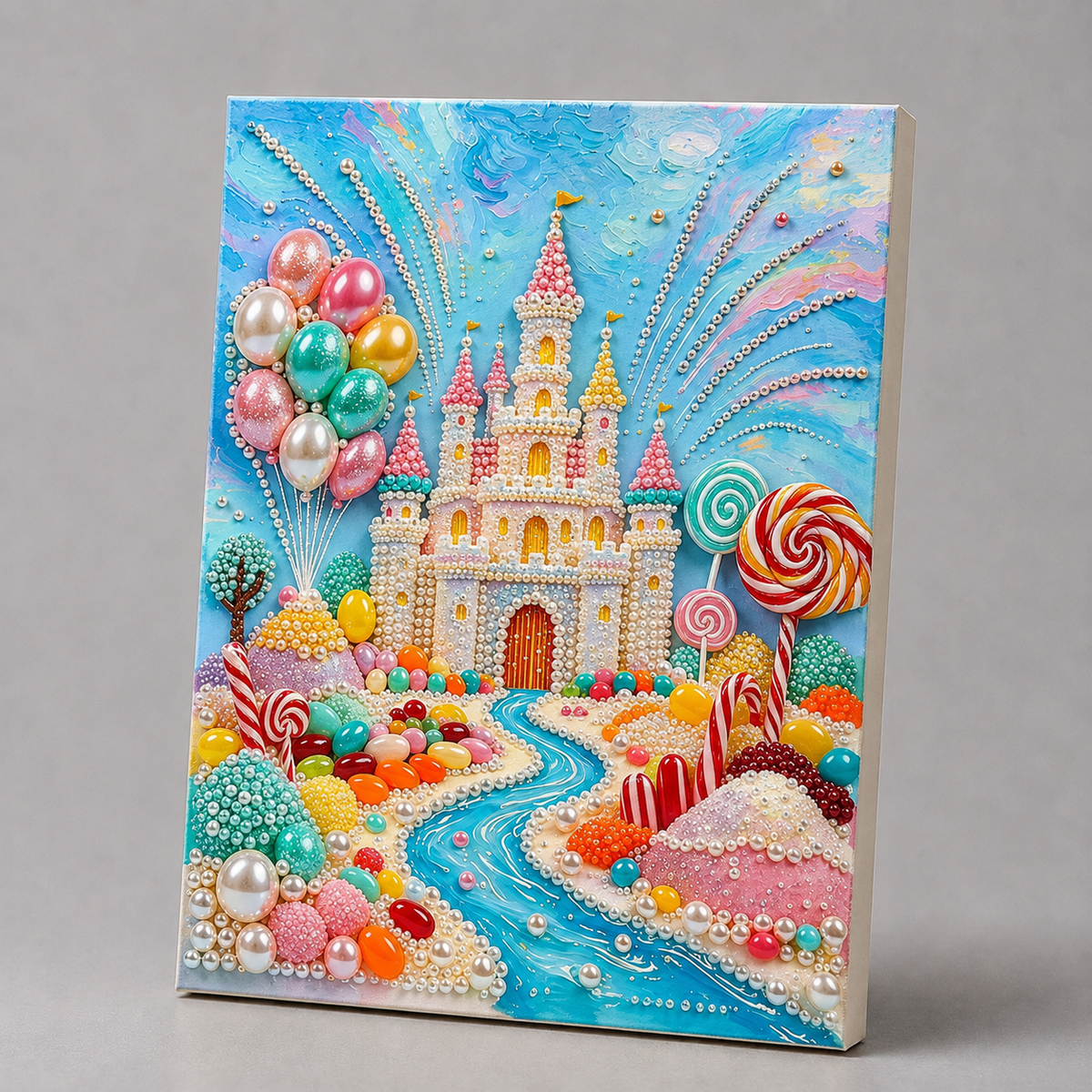 Schloss | Premium Perlen Diamond Painting