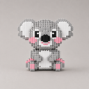 Grauer Koala | Bausteine