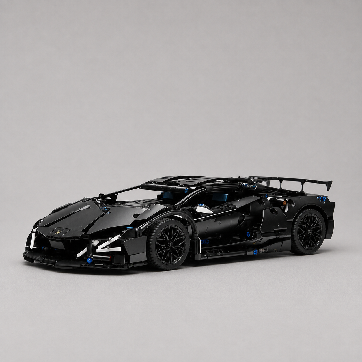 Schwarzer Supersportwagen | Bausteine
