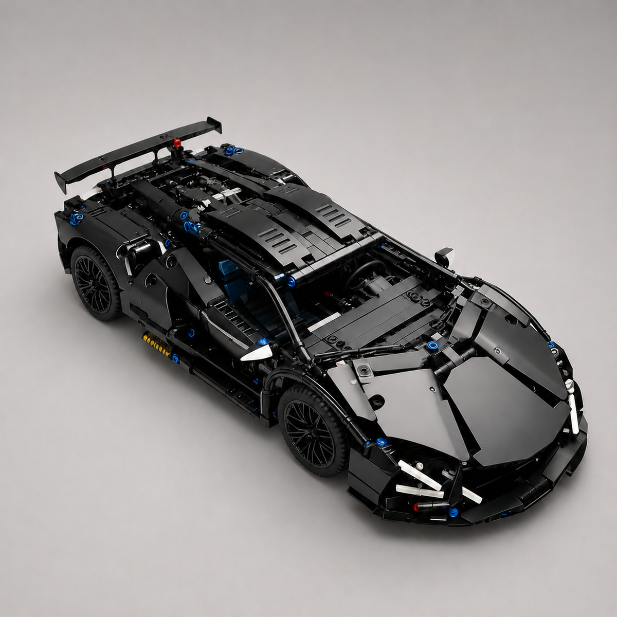 Schwarzer Supersportwagen | Bausteine