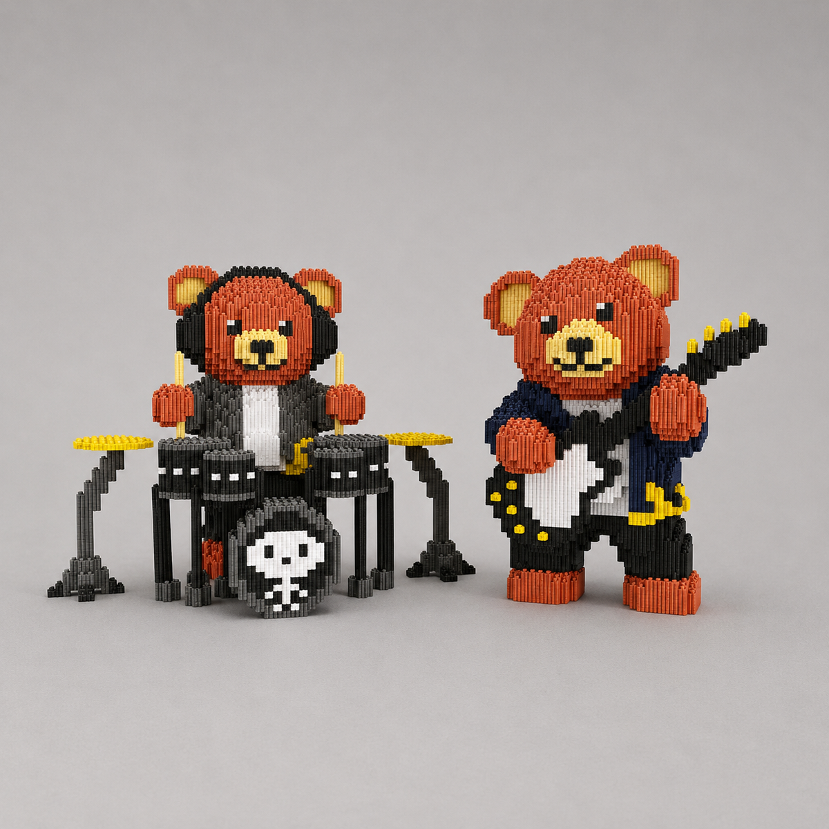 Kuschelbär-Rockstar  | Bausteine