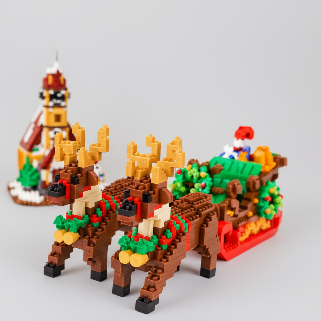 Weihnachtsschlitten  | Bausteine
