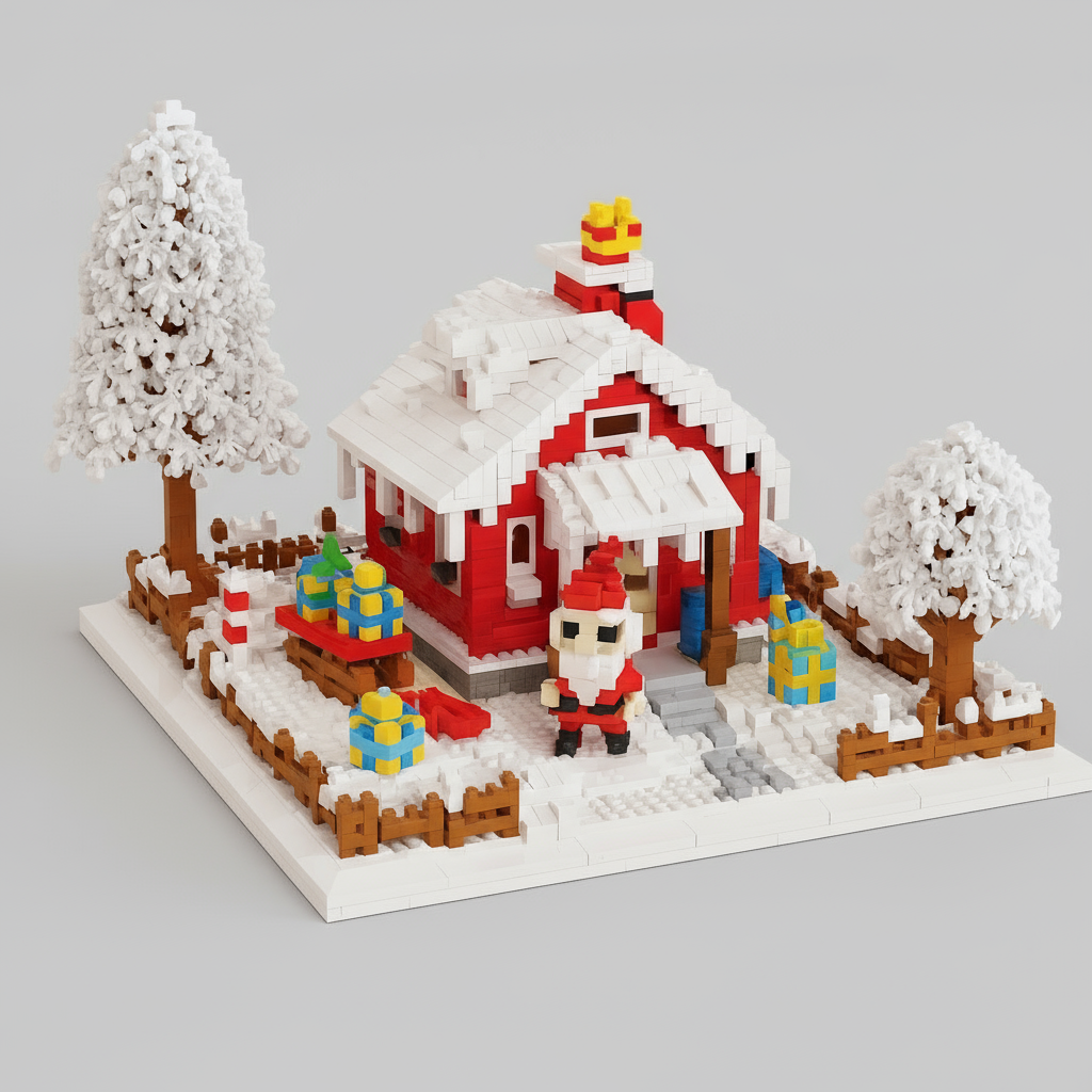 Weihnachtshaus  | Bausteine