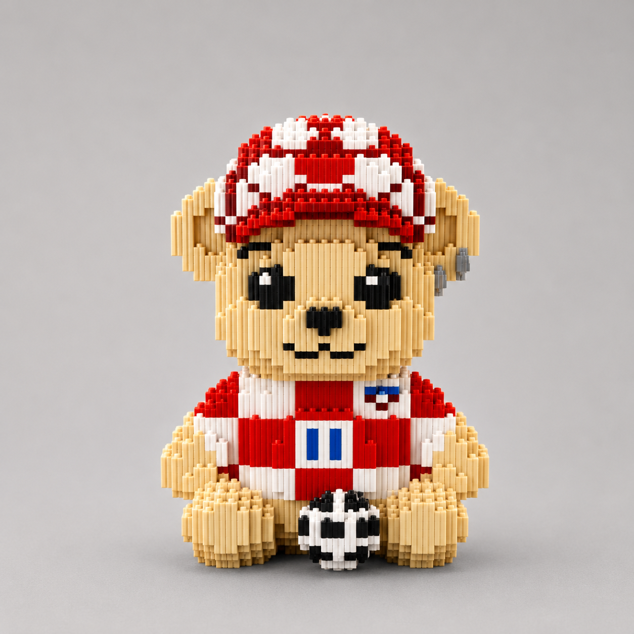 Teddybär im Outfit | Bausteine