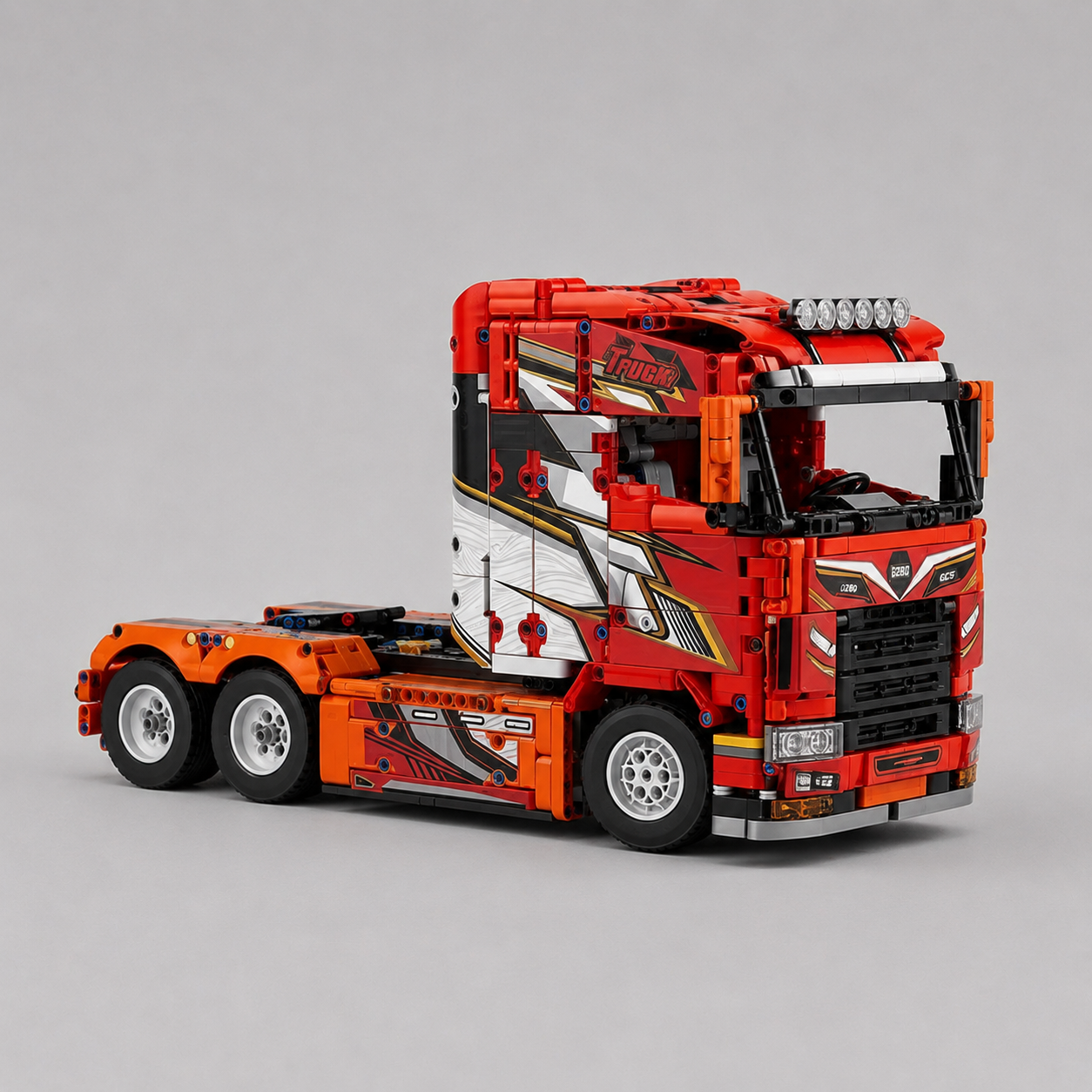 MEGA Roter Truck | Bausteine
