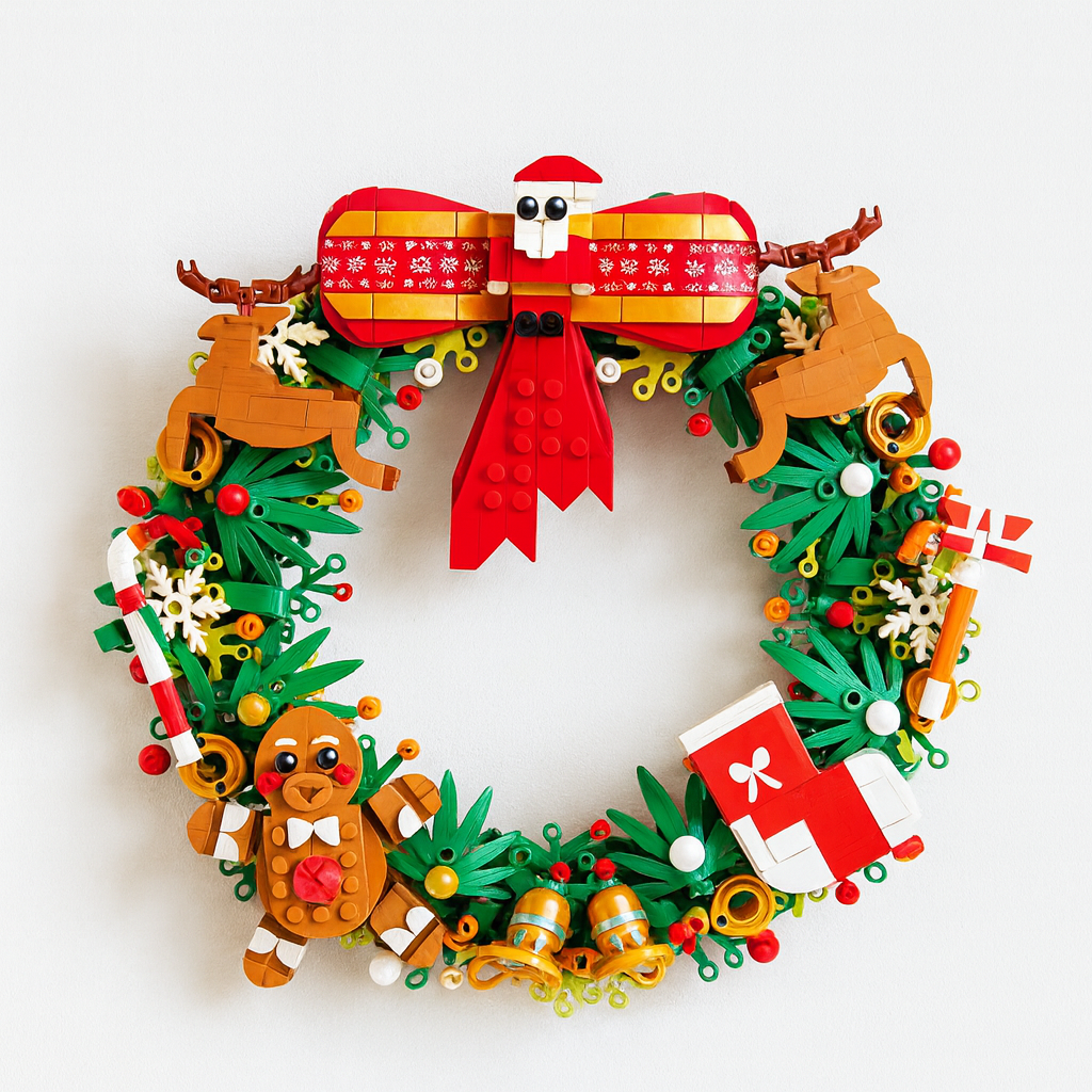 Weihnachtskranz  | Bausteine