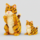 2 in 1 Rote Perserkatze | Bausteine