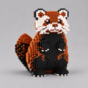 Roter Panda | Bausteine