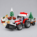 Weihnachtstraktor | Bausteine