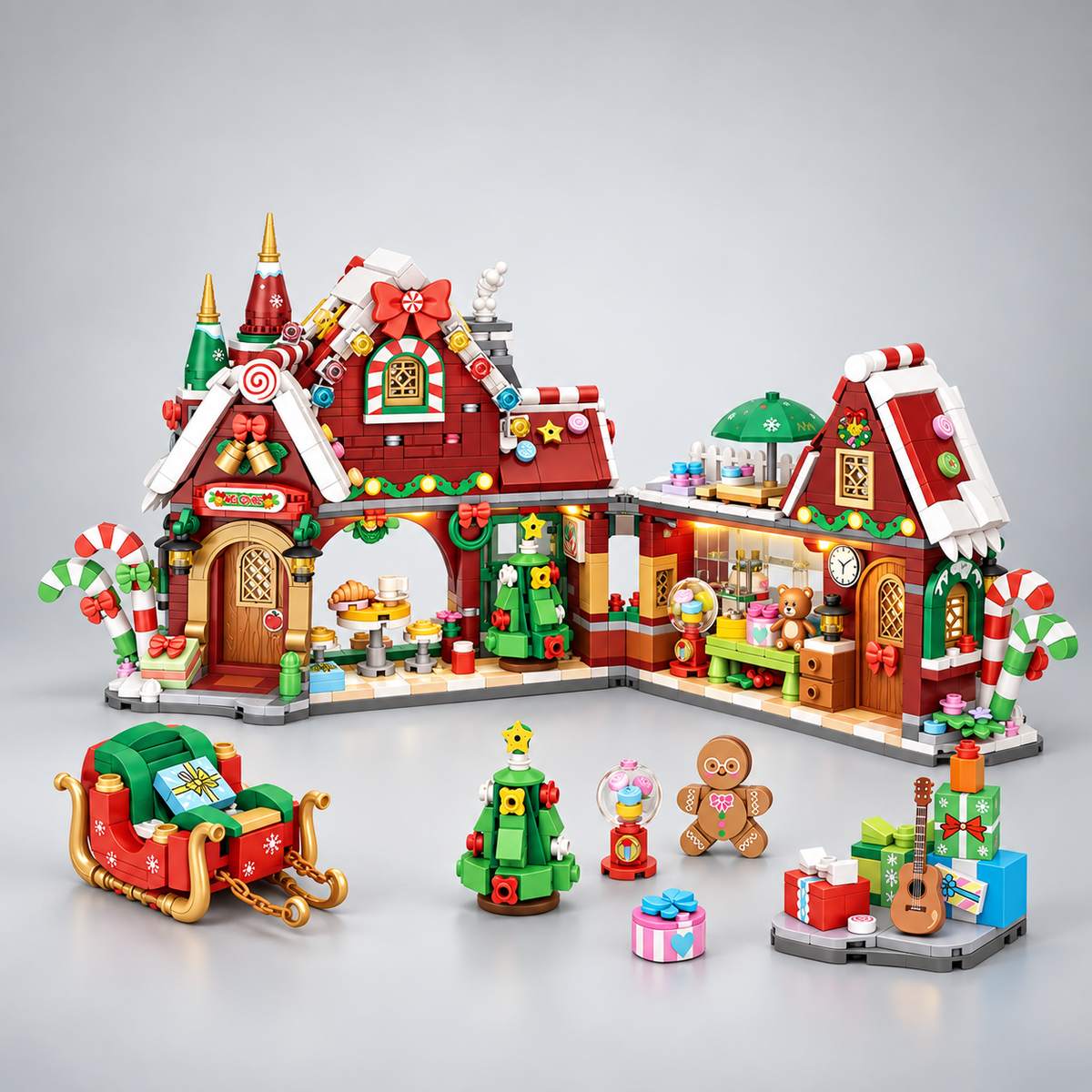 Weihnachtsladen | Bausteine