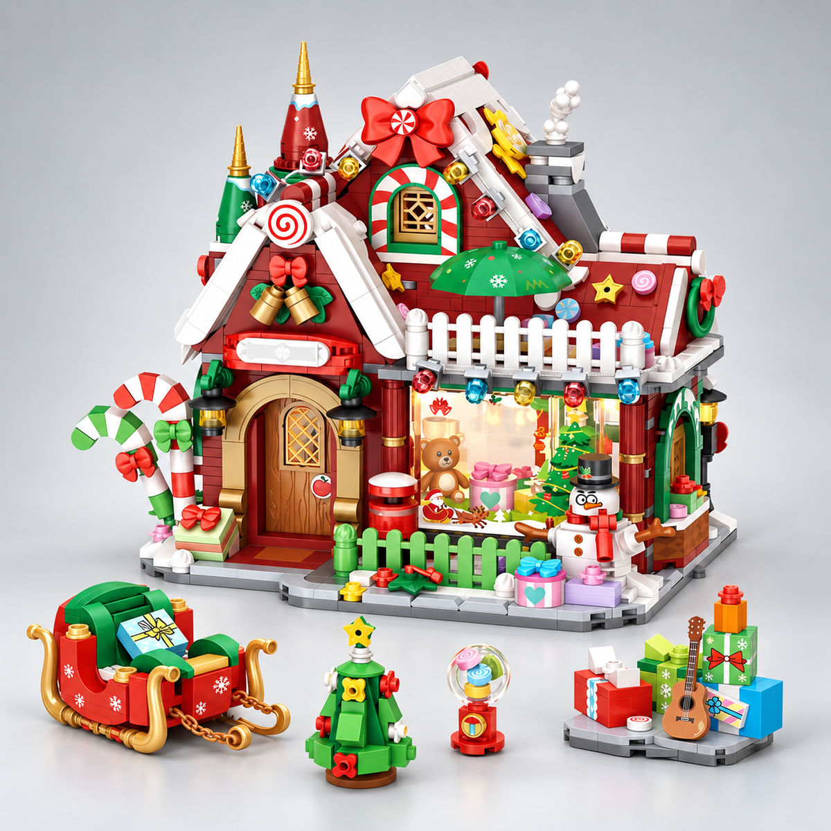 Weihnachtsladen | Bausteine