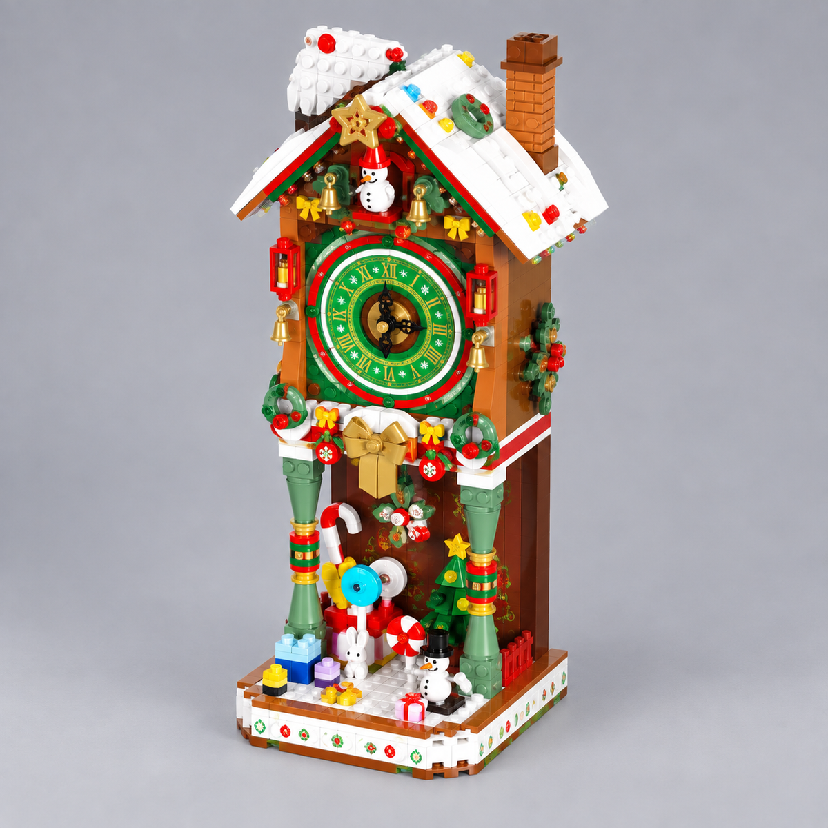 Weihnachtsuhr | Bausteine