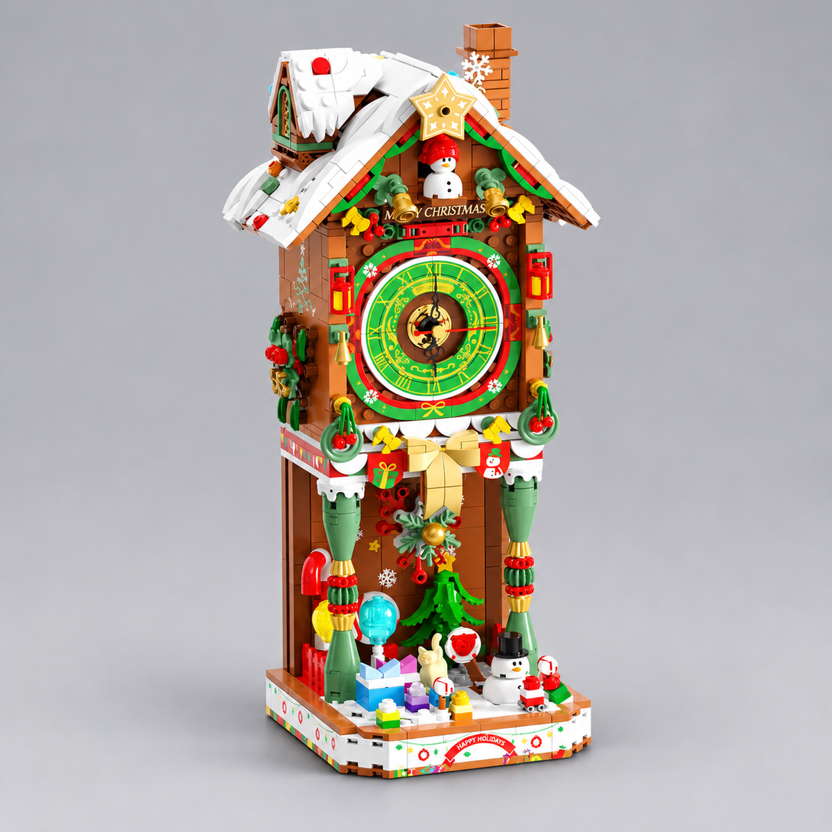 Weihnachtsuhr | Bausteine