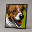 Jack-Russell-Gemälde | Bausteine