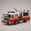Mega Amerikanisches Feuerwehrauto | Bausteine