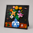 Blumen in Vase-Gemälde | Bausteine