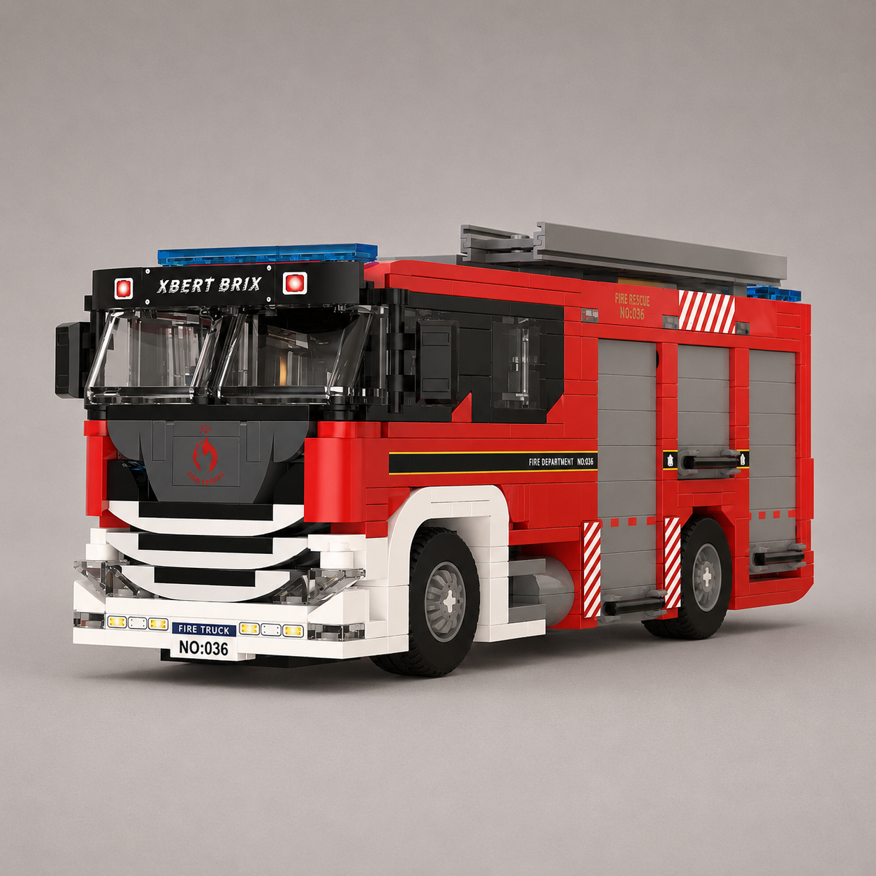 Feuerwehrauto | Bausteine