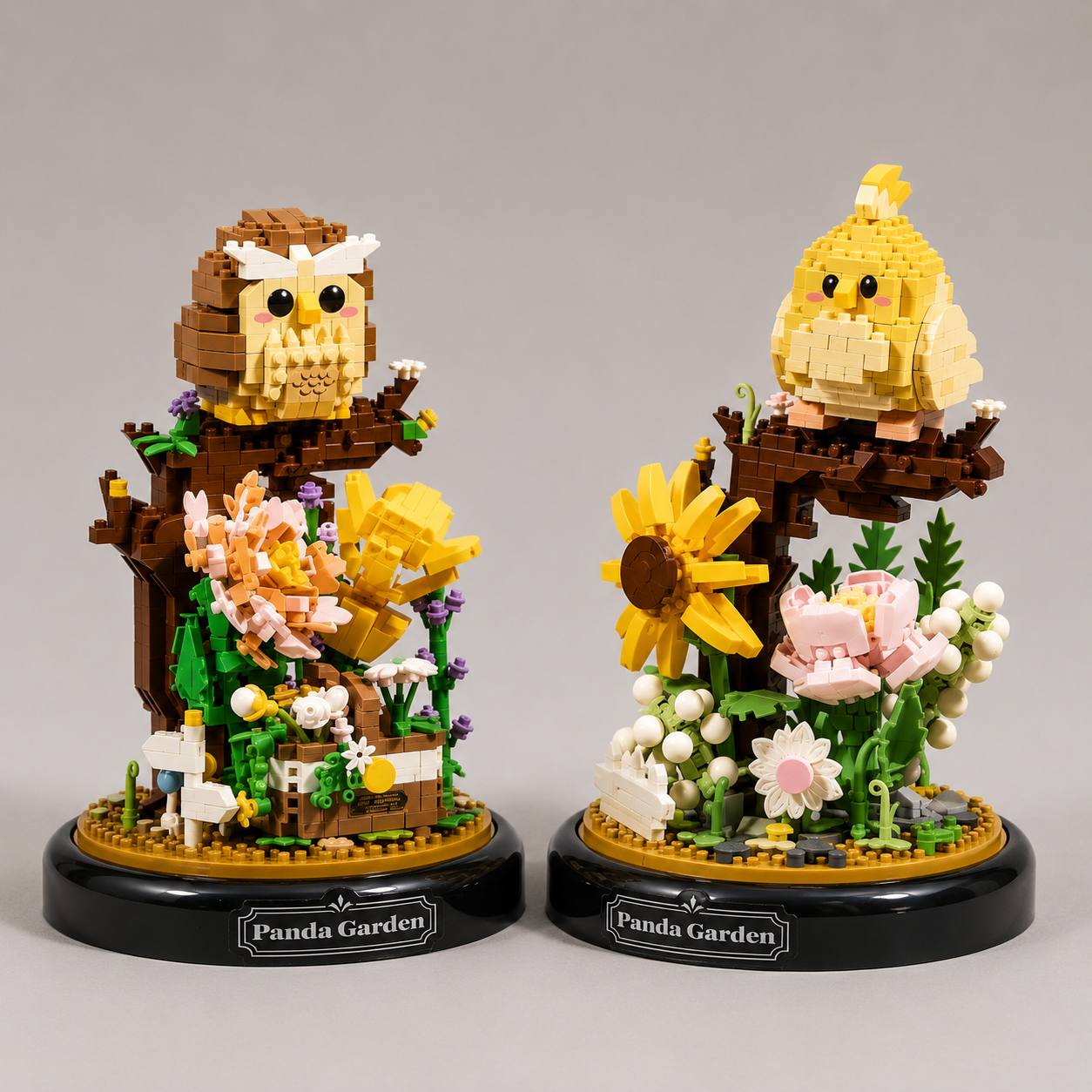 Eulen Garten  | Bausteine