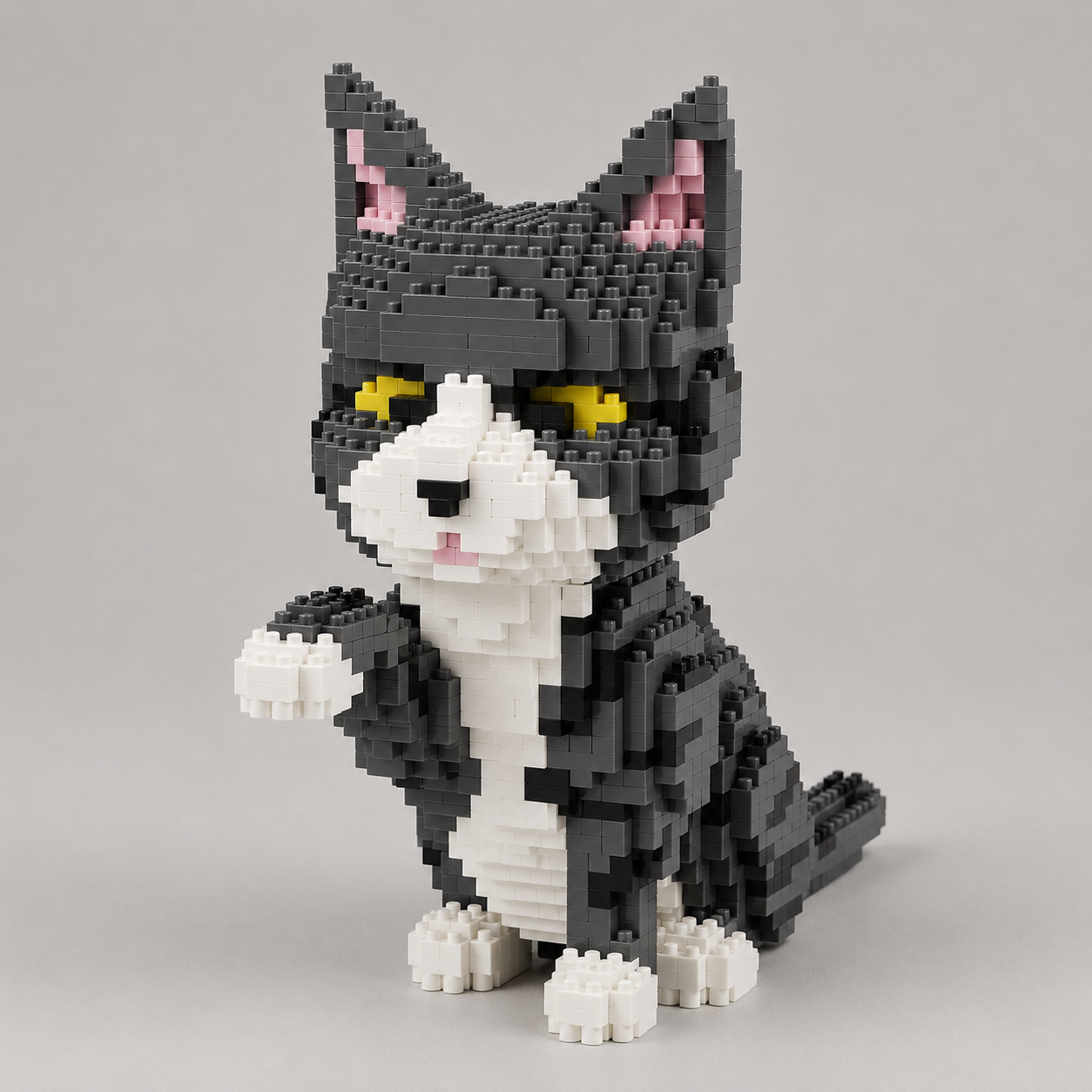 Graue Katze | Bausteine