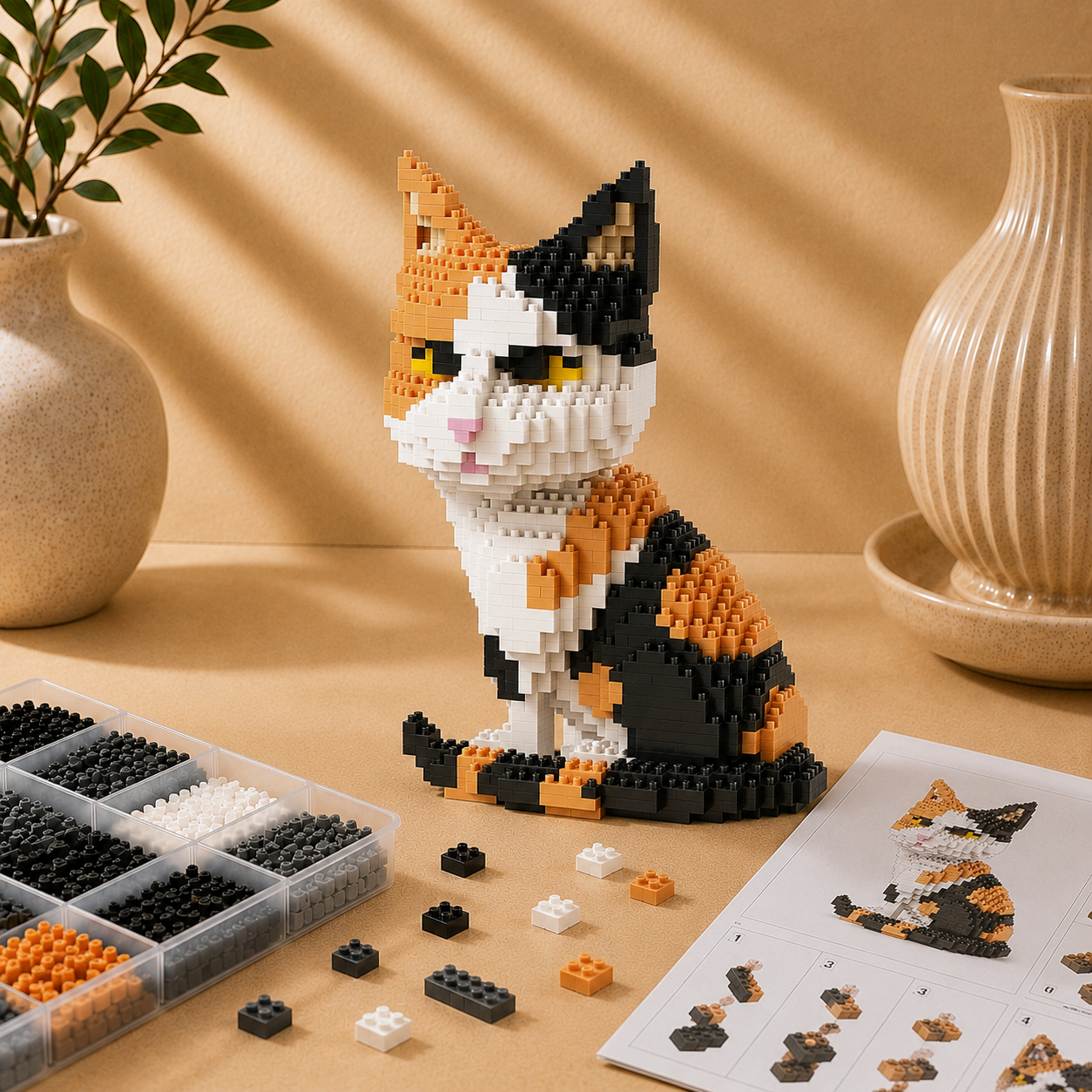 Große Katze  | Bausteine