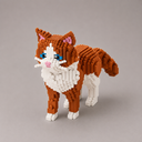 Prachtvolle Katze | Bausteine