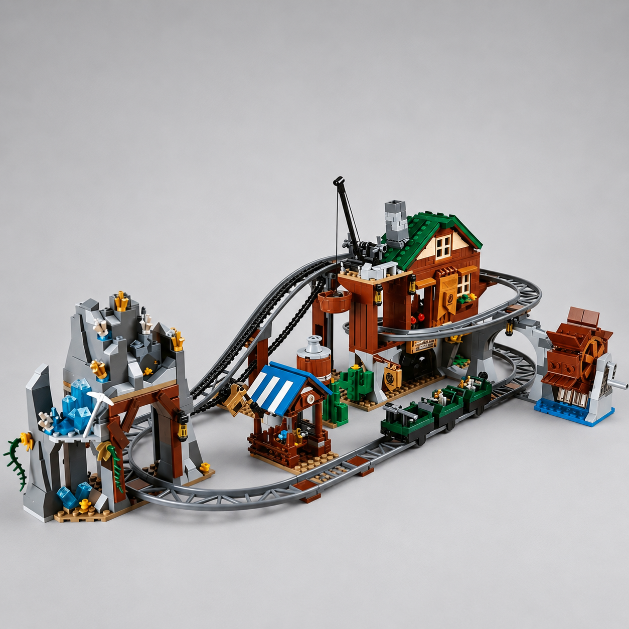 Mega Achterbahn | Bausteine