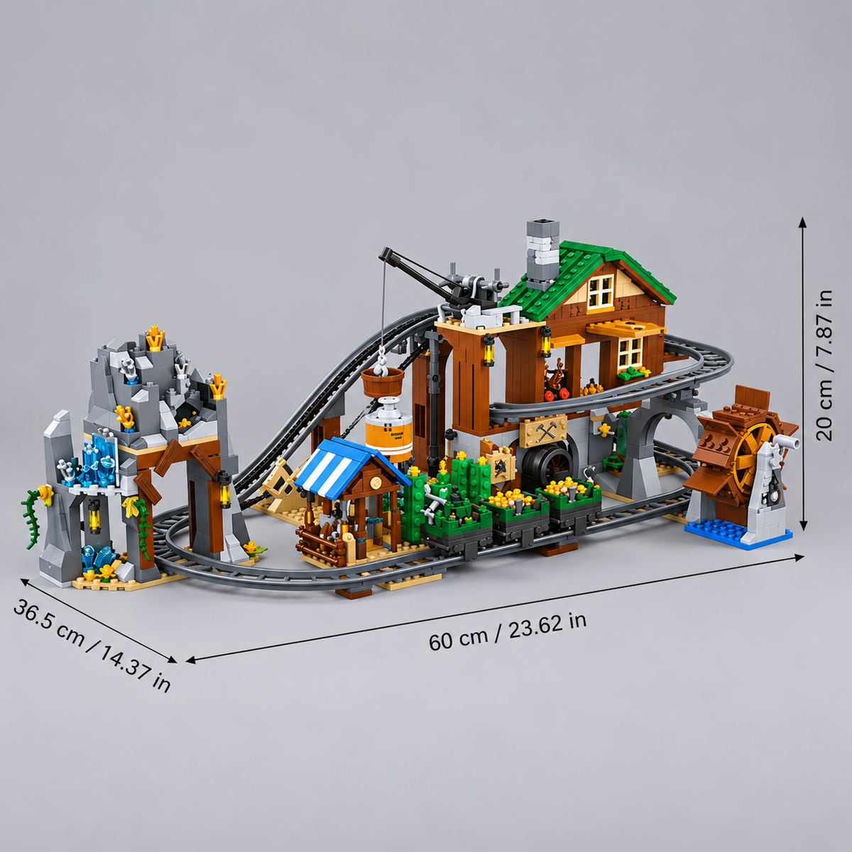 Mega Achterbahn | Bausteine