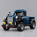 Blaues Vintage-Auto | Bausteine