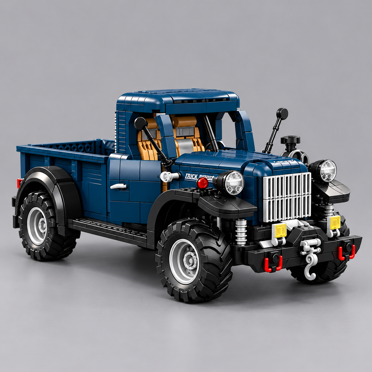 Blaues Vintage-Auto | Bausteine