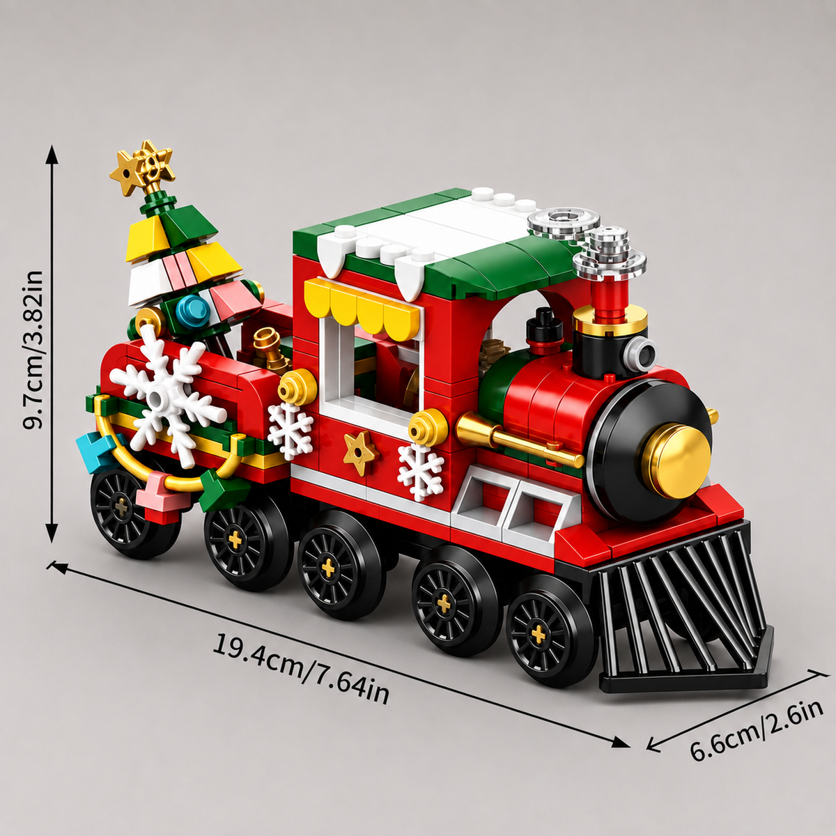 Weihnachtszug | Bausteine