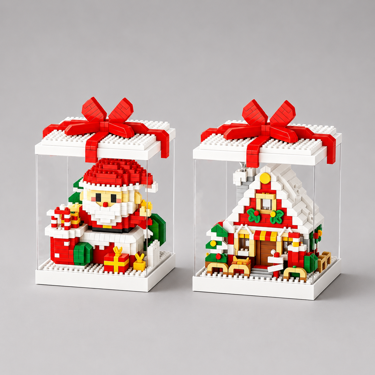 Weihnachtsfiguren im Block | Bausteine