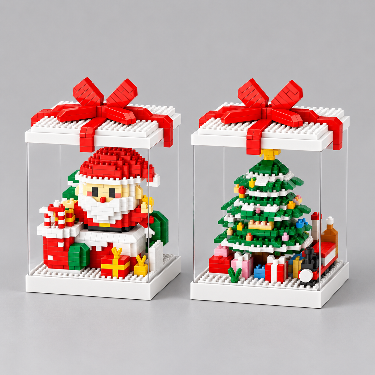 Weihnachtsfiguren im Block | Bausteine