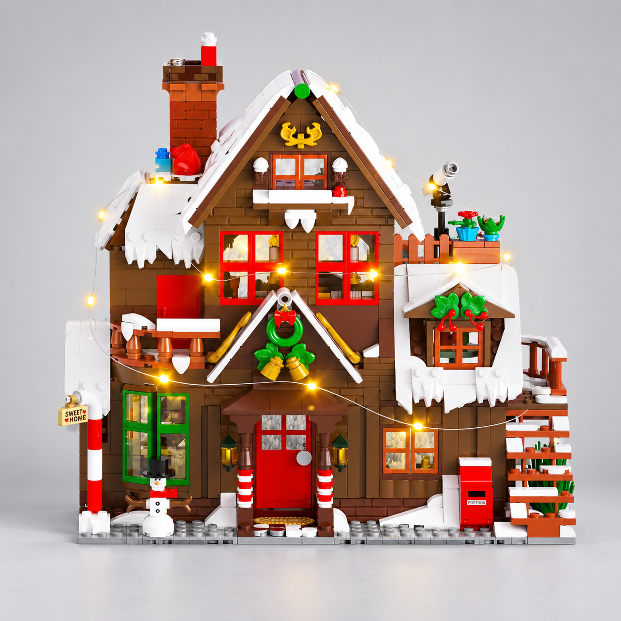 Weihnachtsvilla | Bausteine