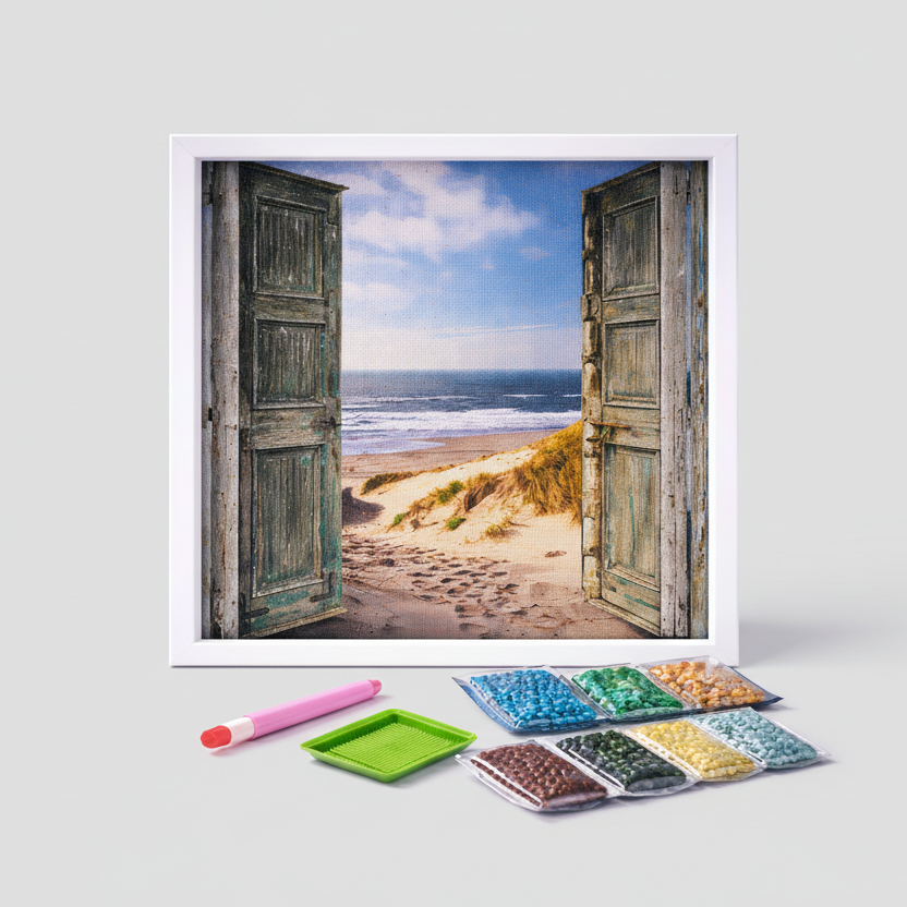 Tür zum Meer | Diamond Painting