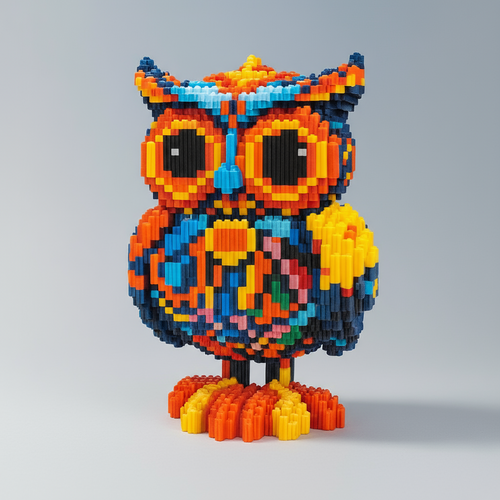 Bunte Eule | Bausteine