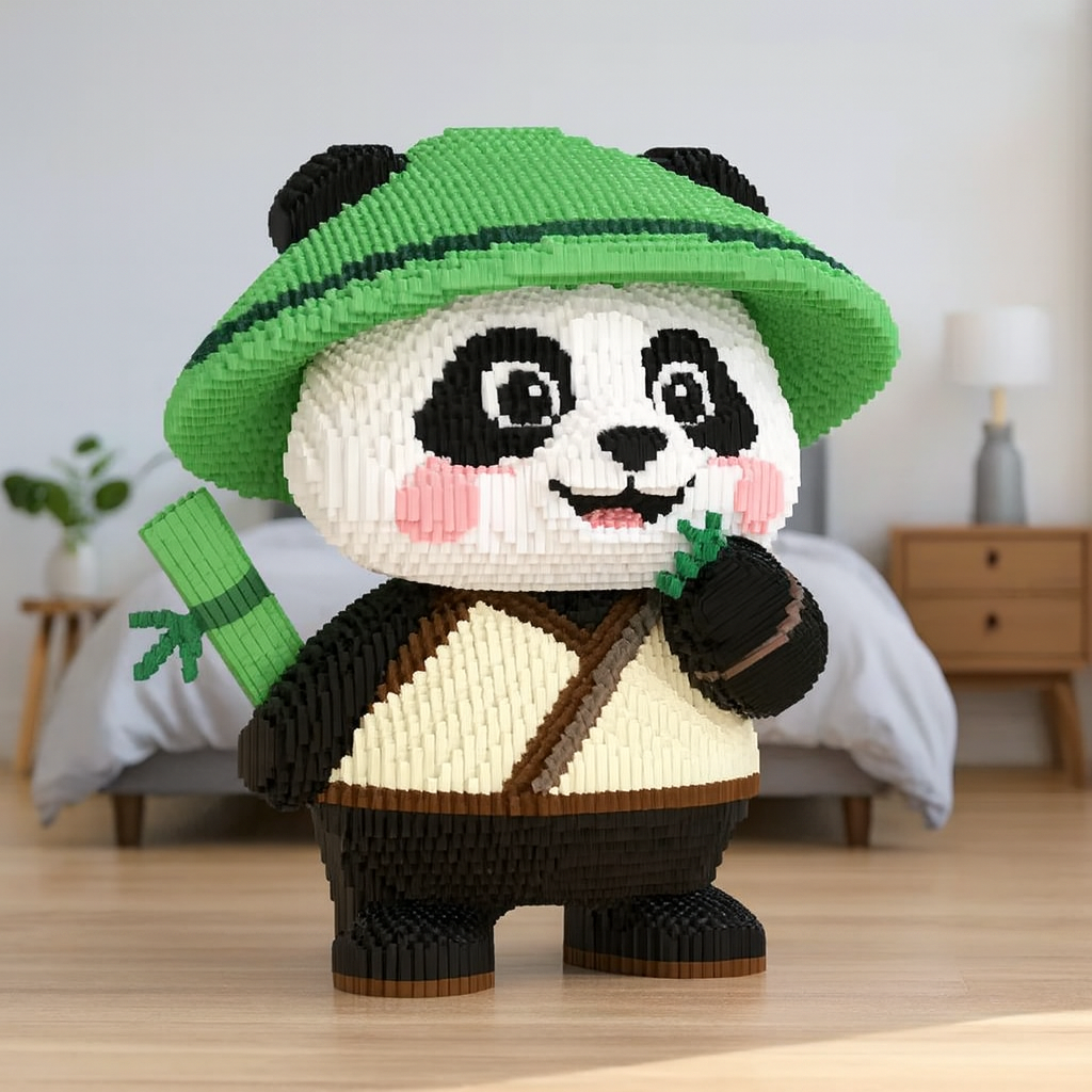 MEGA Dschungel-Panda | Bausteine