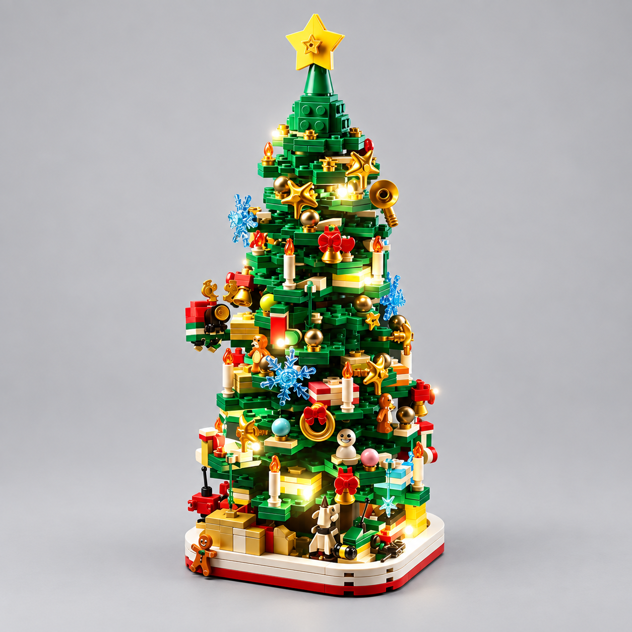 Kreativer Weihnachtsbaum | Bausteine