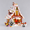 Weihnachts-Lebkuchenhaus | Bausteine