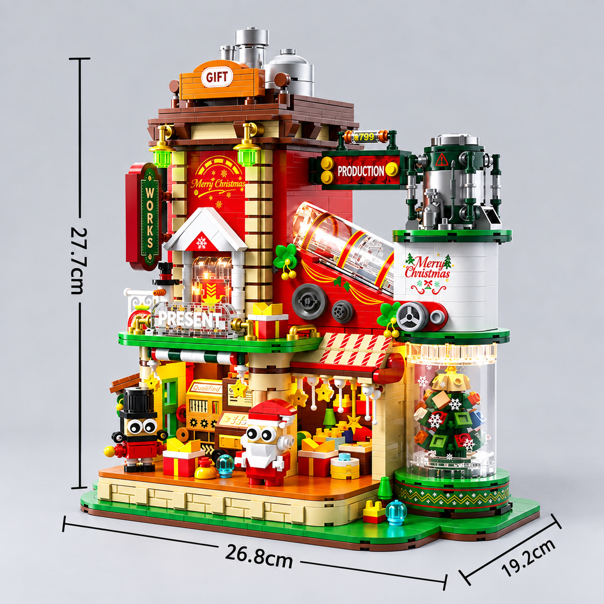 Weihnachtsfabrik | Bausteine