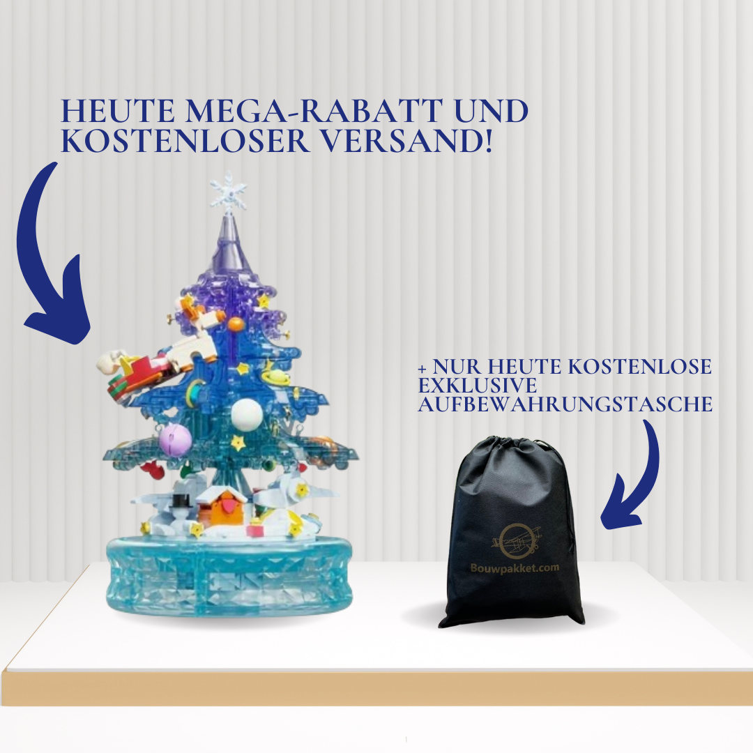 Fantasie-Weihnachtsbaum | Spieluhr  | Bausteine