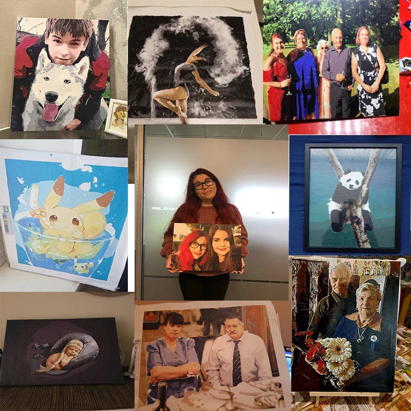 Eigenes Foto | Malen nach Zahlen