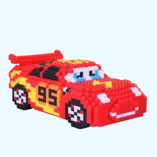 Rotes Rennauto | Bausteine