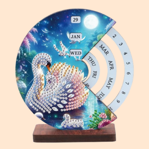 Schwan | Kalender | Diamond Painting