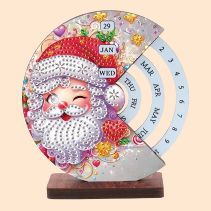 Weihnachtsmann | Kalender | Diamond Painting