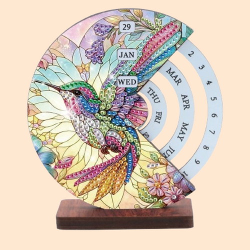 Bunter Vogel | Kalender | Diamond painting