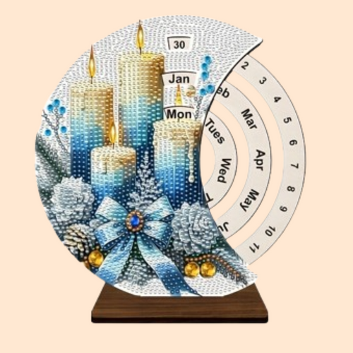 Kerzen | Kalender | Diamond Painting