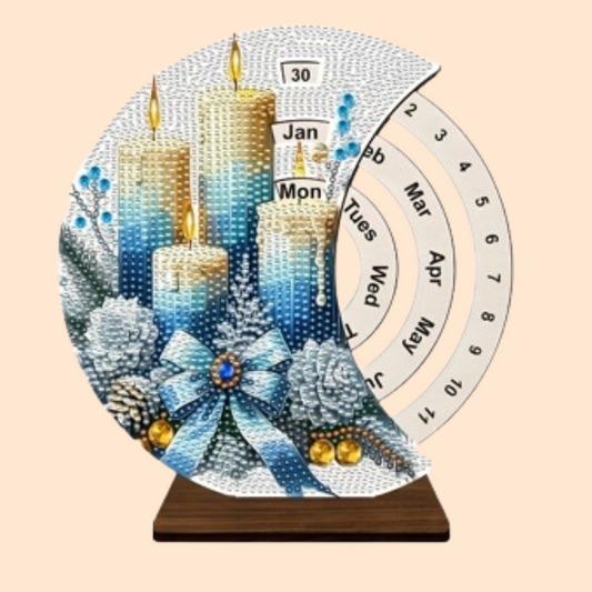 Kerzen | Kalender | Diamond Painting