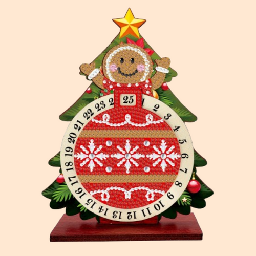 Keks im Weihnachtsbaum | Kalender | Diamond Painting