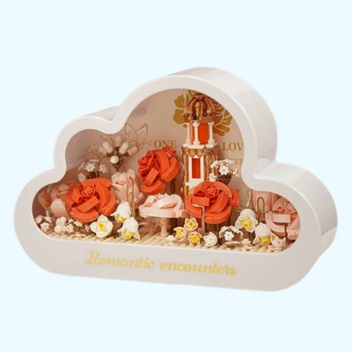 Rosen in einer Wolke | Bausteine