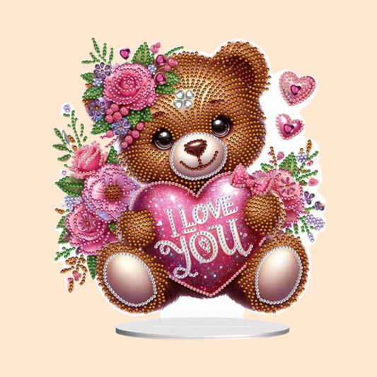 5D Braunbär | Diamond Painting